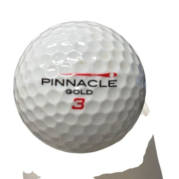 Community First Bank Logo Pinnacle Gold Golf Ball - Picture 3 of 7